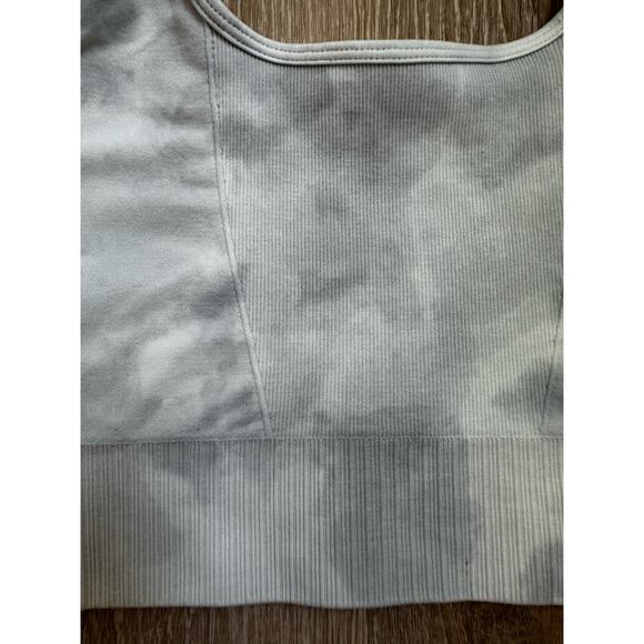 Bella‎ Seamless|Crop Tank Top|Ribbed|Light Blue|SZ S - Picture 5 of 6